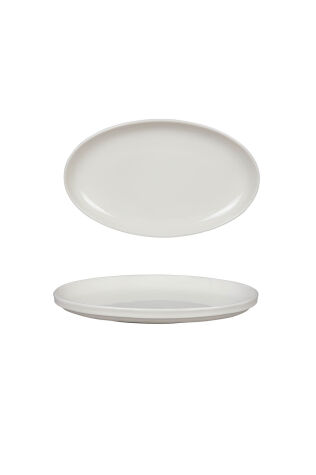 Kütahya Porselen Bone Chef Taste Of 32cm. Kayık Tabak Dekorsuz - Kütahya Porselen