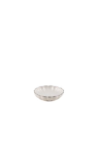 Kütahya Porselen Bone Luz 2 Parça 8 Cm Kase Platin File - Kütahya Porselen