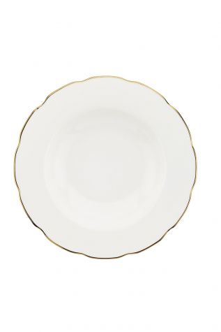 Kütahya Porselen Bone Olympos 83 Parça 12 Kişilik Yemek Takımı - Bonamore