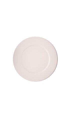 Kütahya Porselen Bone Pera Banquet 23cm. Düz Tabak Dekorsuz - Kütahya Porselen