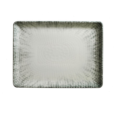 Kütahya Porselen Bone Tan 23X17cm. Düz Tabak Rf. Dg-405 - Kütahya Porselen