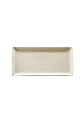 Kütahya Porselen Bone Tan 30X14cm. Tepsi Dekorsuz - Kütahya Porselen