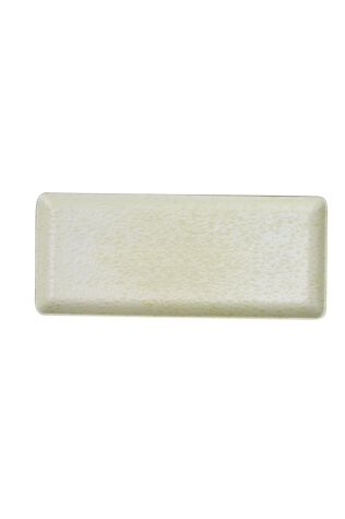 Kütahya Porselen Bone Tan 35X15cm. Düz Tabak S.Mat Dg-673 - Kütahya Porselen