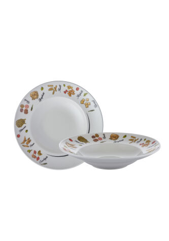 Kütahya Porselen Home Chef 2 Parça 27 Cm Makarna Tabağı Beyaz - Kütahya Porselen