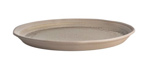 Kütahya Porselen Tilop 25cm Düz Tabak Bej Dg1097 - Kütahya Porselen