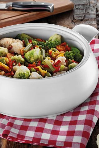 Porflame Porselen 3. 6 lt Tencere - Porflame